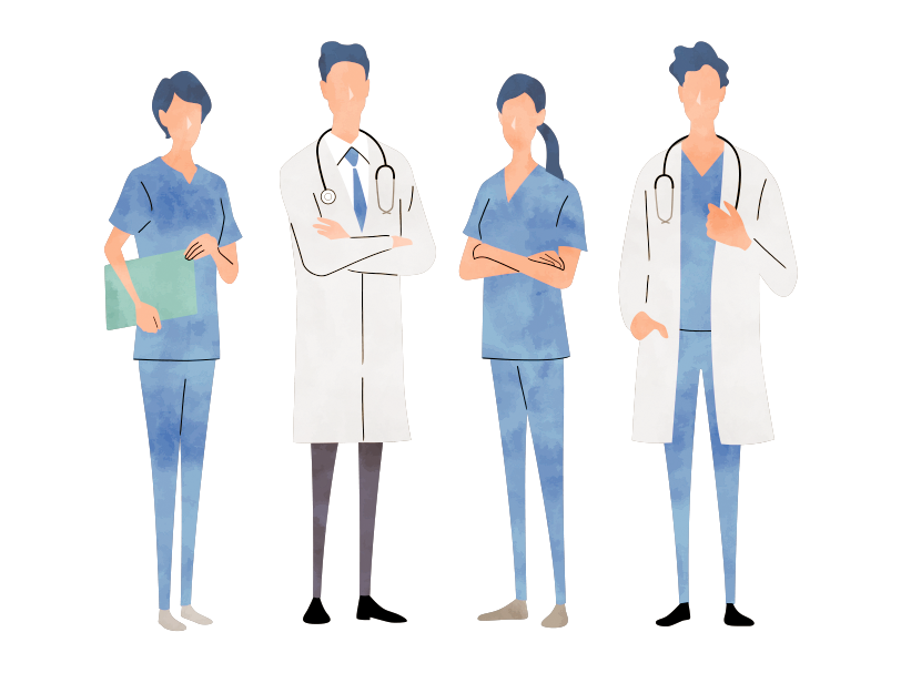 医師のイラスト